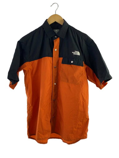 【中古】THE NORTH FACE◆ショートスリーブヌプシシャツ/S/ナイロン/ORN【メンズウェア】 【中古】THE NORTH FACE◆ショートスリーブヌプシシャツ/S/ナイロン/ORN【メンズウェア】