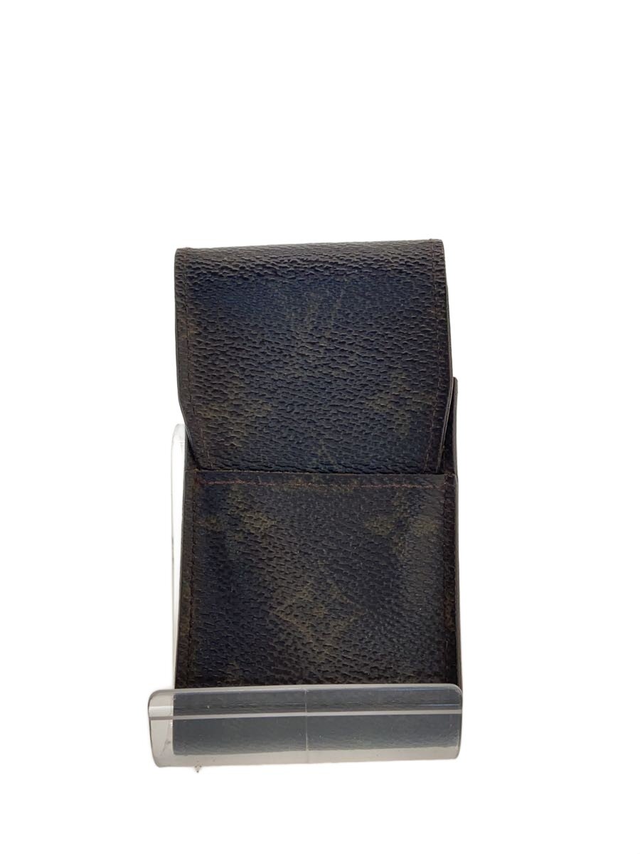 【中古】LOUIS VUITTON◆エテュイ・シガレット_モノグラム・キャンバス/--/BRW/総柄/メンズ【服飾雑貨他】