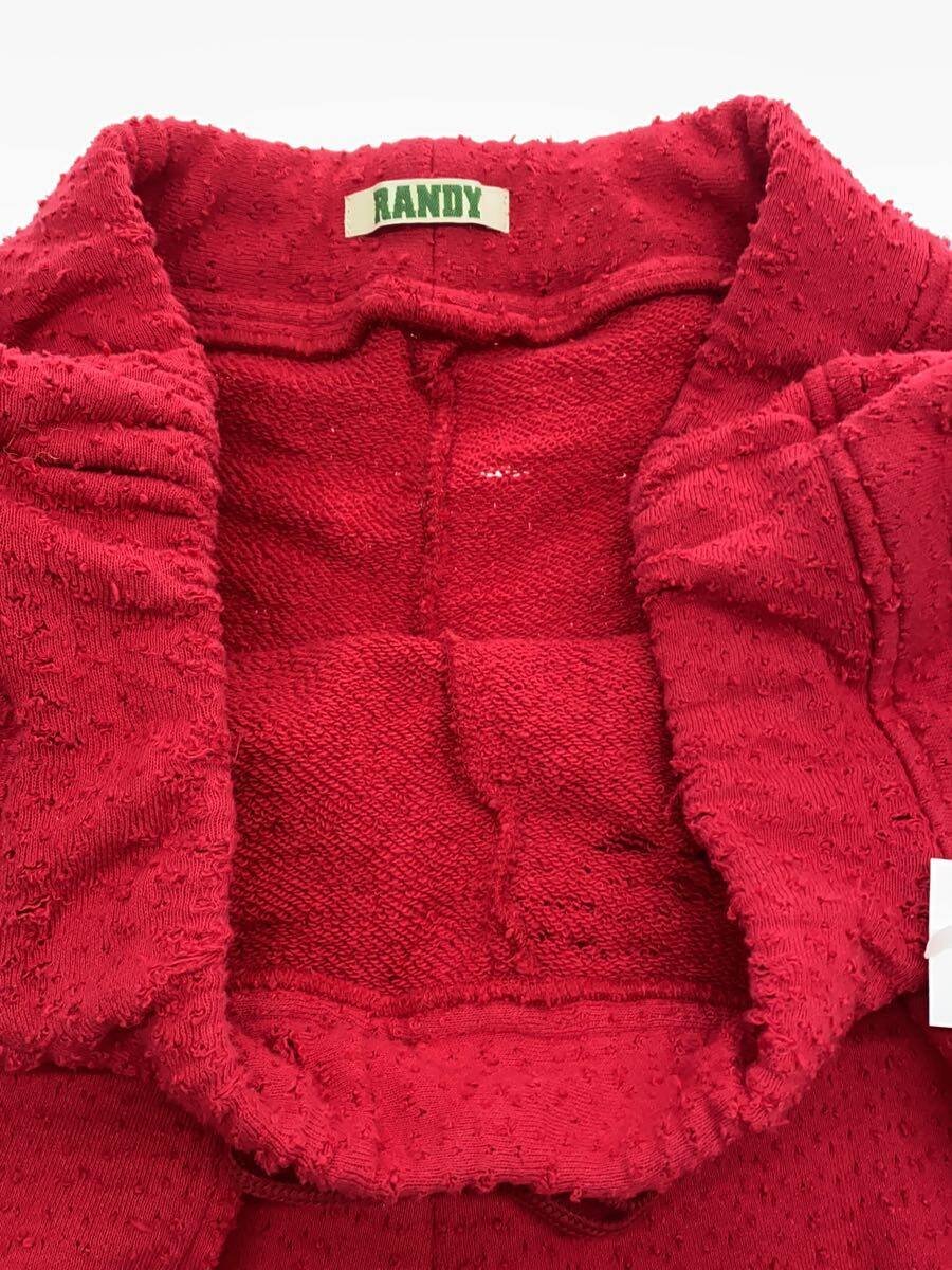 【中古】RANDY◆ボトム/3/コットン/RED/AW24-RPT04【メンズウェア】