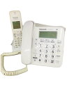 【中古】Panasonic◆電話機 VE-GD27DL-W【家電・ビジュアル・オーディオ】