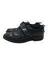 【中古】PRADA◆ローカットスニーカー/5.5/レザー/2EG213/UK5.5/ウイングチップ/ベルクロ/メダリオン/靴【シューズ】