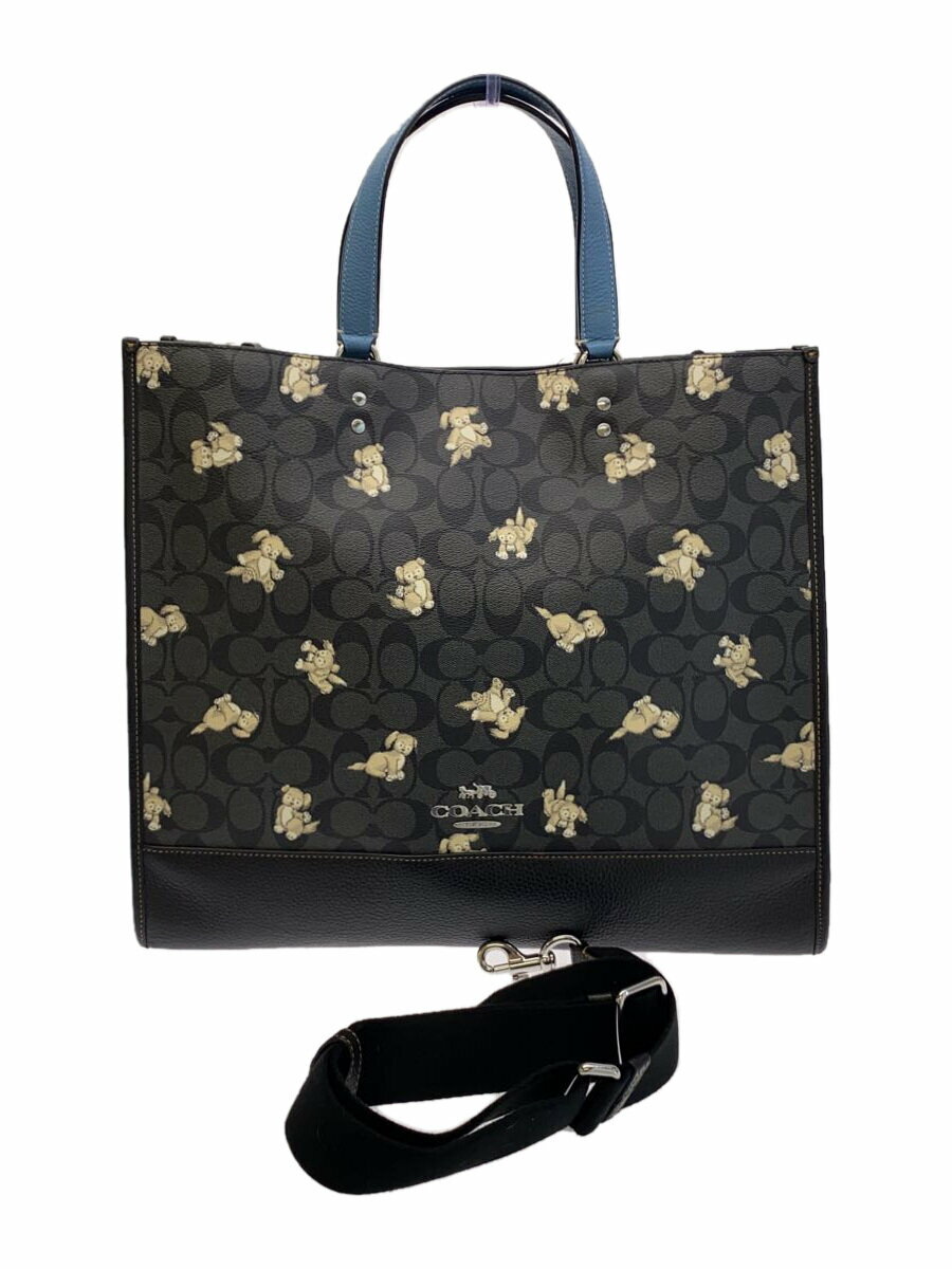 šCOACHȡȥХå/PVC/GRY//F2222-CC423/2WAY/dogڥХå