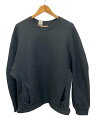 【中古】Champion◆スウェット/XL/コットン/BLK/無地/C8-V010【メンズウェア】