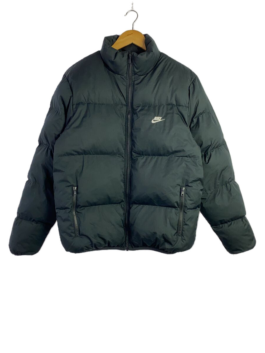 【中古】NIKE◆ダウン/S/ポリエステル/BLK/FB7369-010/NIKE AS M NK CLUB PUFFER JKT【メンズウェア】