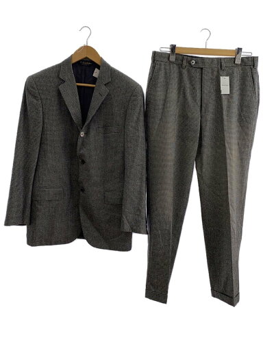【中古】1818 by Brooks Brothers◆スーツ/サイズ40SHT34W/ウール/グレー/チェック/19-04-3020/セットアップ/汚れ【メンズウェア】 【中古】1818 by Brooks Brothers◆スーツ/サイズ40SHT34W/ウール/グレー/チェック/19-04-3020/セットアップ/汚れ【メンズウェア】