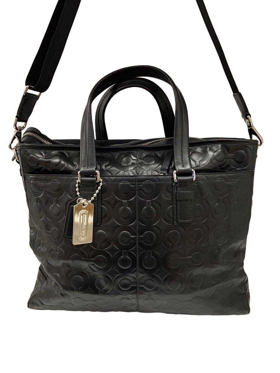コーチレザー coach トートバッグ 黒 coach コーチ レザー トート