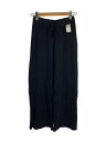 【中古】TICCA◆リブニット/ボトム/FREE/レーヨン/BLK/無地/0221422371【レディースウェア】
