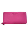 【中古】kate spade new york◆長財布/--/PNK/レディース【服飾雑貨他】