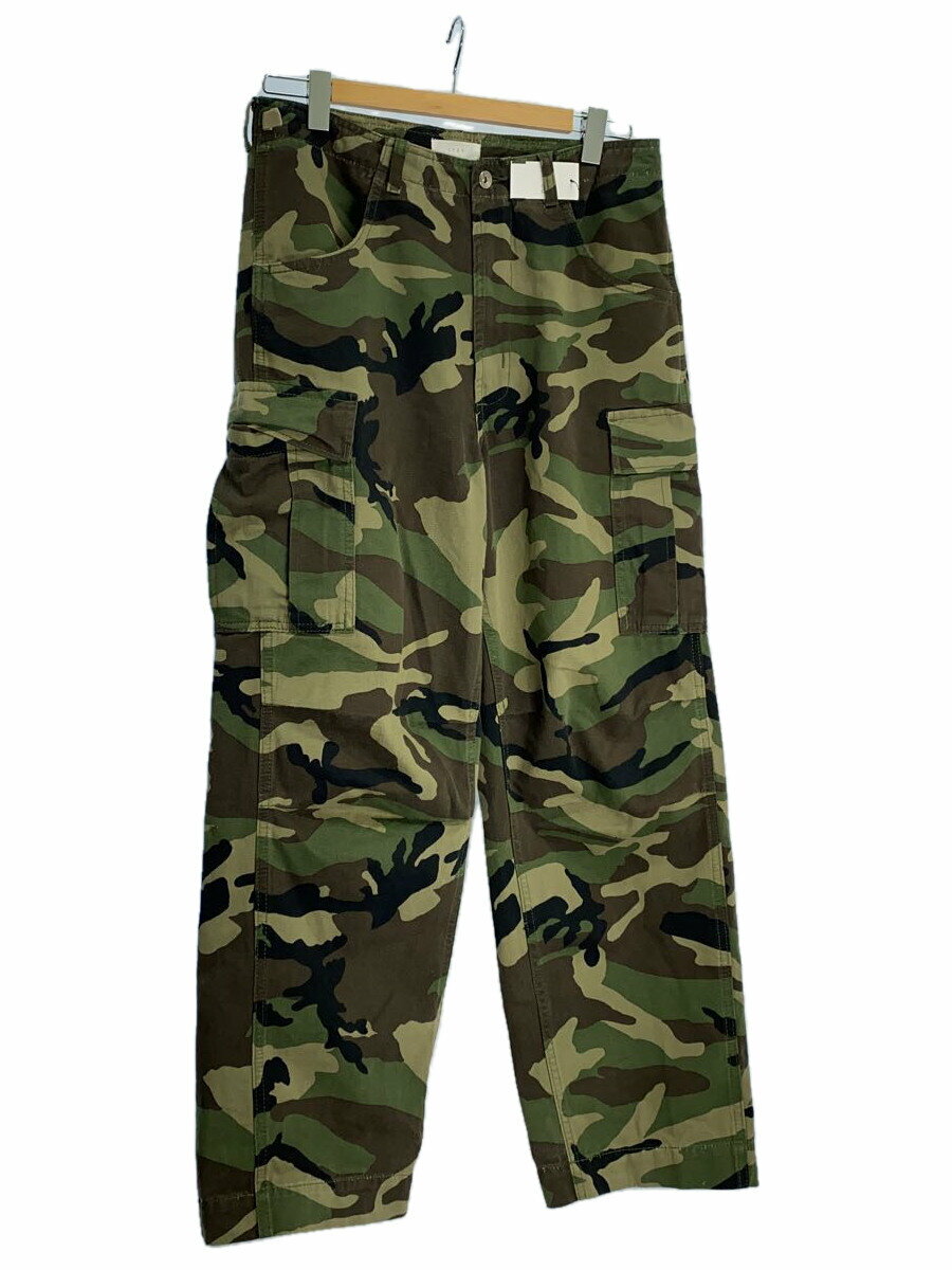 【中古】1989studio/camo cargo pants/28/コットン/KHK/カモフラ【メンズウェア】