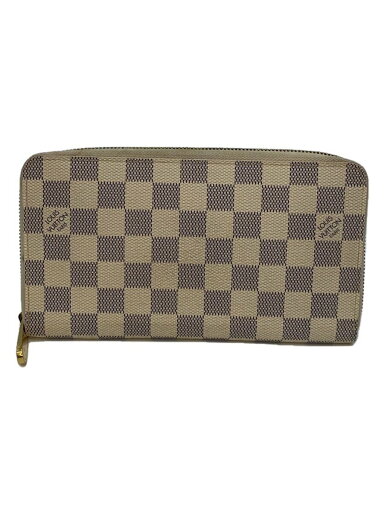 【中古】LOUIS VUITTON◆ジッピー・ウォレット_ダミエ・アズール_WHT/PVC/WHT/チェック/メンズ【服飾雑貨他】 【中古】LOUIS VUITTON◆ジッピー・ウォレット_ダミエ・アズール_WHT/PVC/WHT/チェック/メンズ【服飾雑貨他】