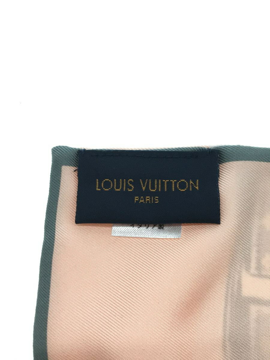 【中古】LOUIS VUITTON◆バンドー・トランク_PNK/シルク/PNK/レディース【服飾雑貨他】 3