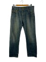 【中古】Timberland◆ボトム/33/コットン/BLU【メンズウェア】