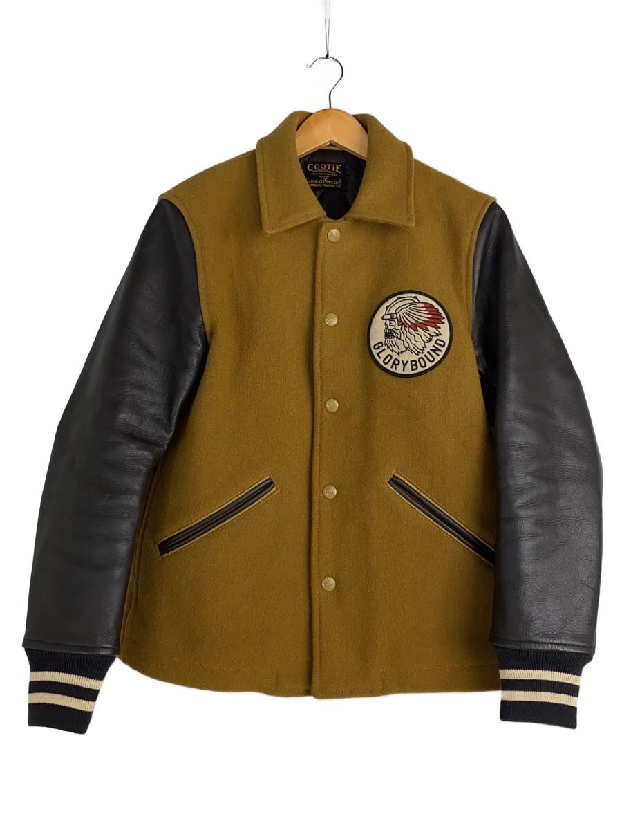 COOTIE◆1st Place Jacket/スタジャン/M/ウール/キャメル
