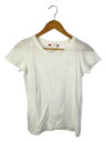 【中古】PRADA◆Tシャツ/S/コットン/ホワイト//【レディースウェア】(4)