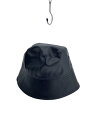 【中古】NEW ERA◆ハット/--/ポリエステル/BLK/無地/メンズ【服飾雑貨他】
