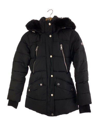 【中古】MICHAEL KORS◆ダウンジャケット/XS/ポリエステル/BLK/無地/77c5471m42【レディースウェア】 【中古】MICHAEL KORS◆ダウンジャケット/XS/ポリエステル/BLK/無地/77c5471m42【レディースウェア】
