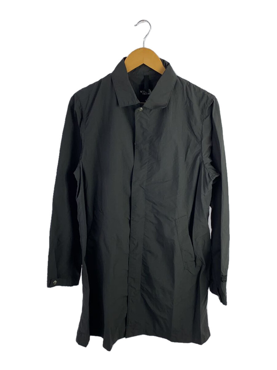 【中古】THE NORTH FACE◆ROLLPACK JOURNEYS COAT_ロールパックジャーニーズ コート/S/ナイロン/GRY/無地【メンズウェア】