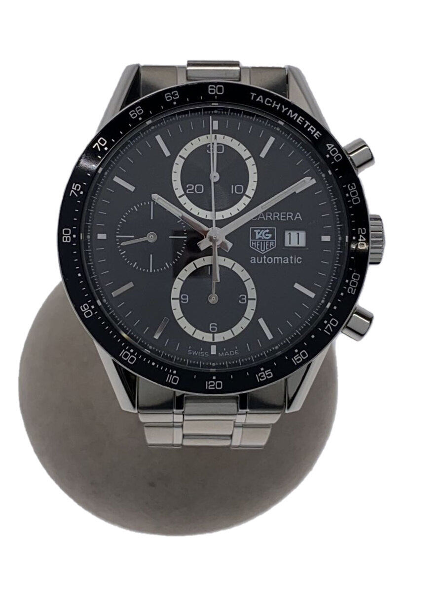 【中古】TAGHeuer◆CARRERA/カレラ/自動巻腕時計【服飾雑貨他】