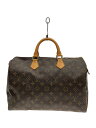 【中古】LOUIS VUITTON◆2)スピーディ30_モノグラム・キャンバス_BRW/PVC/BRW【バッグ】