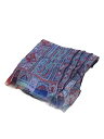 【中古】ETRO◆スカーフ/シルク/PUP/総柄/レディース【服飾雑貨他】