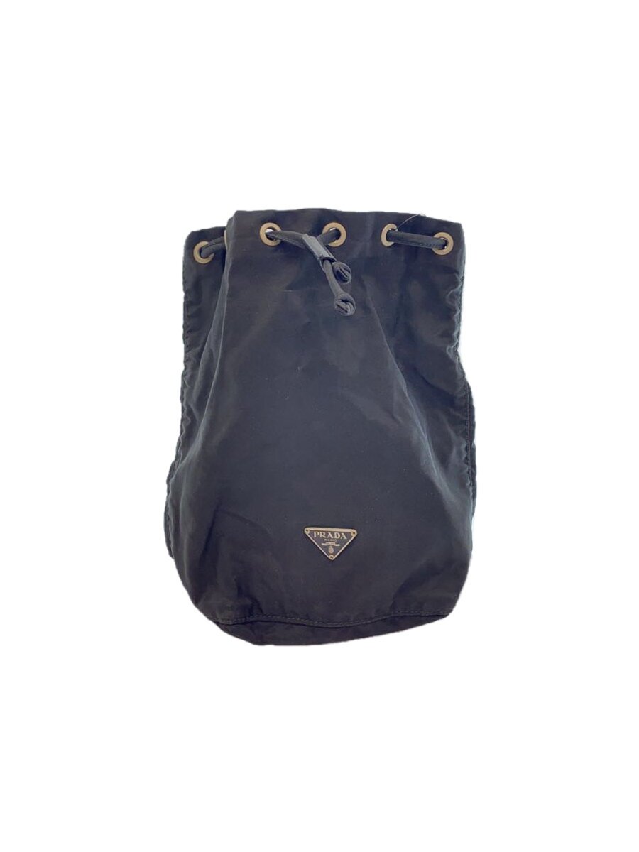 PRADA - 【中古】PRADA◆ハンドバッグ/ナイロン/BLK【バッグ】