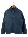 【中古】Timberland◆ジャケット/L/コットン/NVY/スタンドカラー/色褪せ有【メンズウェア】