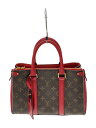 【中古】LOUIS VUITTON◆スフロNV BB_モノグラム・キャンバス_BRW_スリーズ/レザー/BRW/総柄/M44818/CA3210【バッグ】(4)