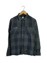 【中古】WTAPS◆長袖シャツ/S/コットン/GRY/チェック/142GWDT-SHM04【メンズウェア】(4)