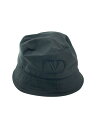 【中古】VALENTINO◆バケットハット/--/BLK/無地/メンズ/WY2HGA111SA【服飾雑貨他】