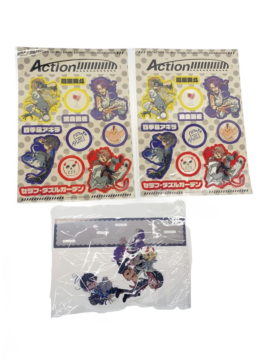 [중고] 악스타 / VOLTACTION 3rd Anniversary 아크릴 디오라마 스탠드 & CD 부록 씰 [취미]