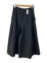 【中古】tricot COMME des GARCONS◆ボトム/S/ウール/BLK/無地/TD-P022【レディースウェア】