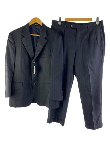 【中古】BROOKS BROTHERS◆3Bスーツ/42/ウール/NVY/ストライプ【メンズウェア】 【中古】BROOKS BROTHERS◆3Bスーツ/42/ウール/NVY/ストライプ【メンズウェア】