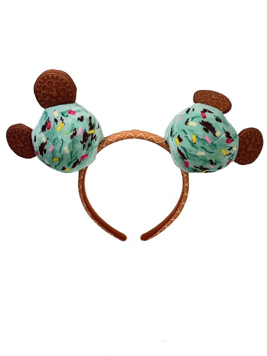 【中古】Disney RESORT◆カチューシャ/チョコミントアイス/2024東京ディズニーランド/TDR【ホビー】