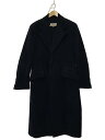【中古】Maison Margiela◆チェスターコート/46/ベロア/NVY/無地/S50AA0053/18AW/コットンベルベットチェスターコート【メンズウェア】|詳細画像