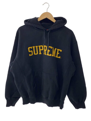 【中古】Supreme◆パーカー/M/コットン/BLK/varsity hooded sweatshirt【メンズウェア】 【中古】Supreme◆パーカー/M/コットン/BLK/varsity hooded sweatshirt【メンズウェア】