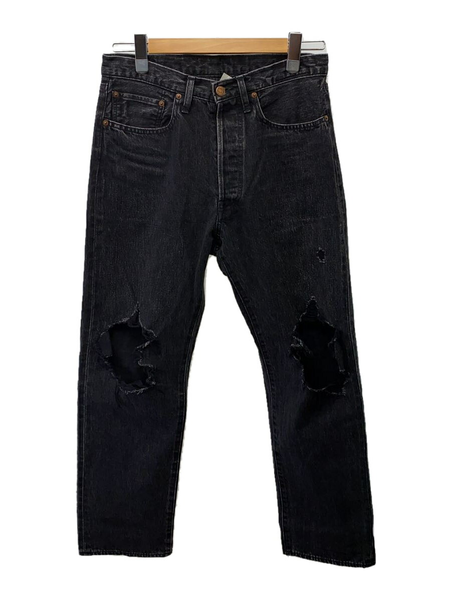 【中古】UNUSED◆23SS/3oz ripped denim pants