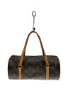 【中古】LOUIS VUITTON◆2)パピヨン26_モノグラム・キャンバス_BRW/PVC/BRW【バッグ】