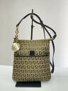 【中古】FENDI◆ショルダーバッグ/--/BRW【バッグ】