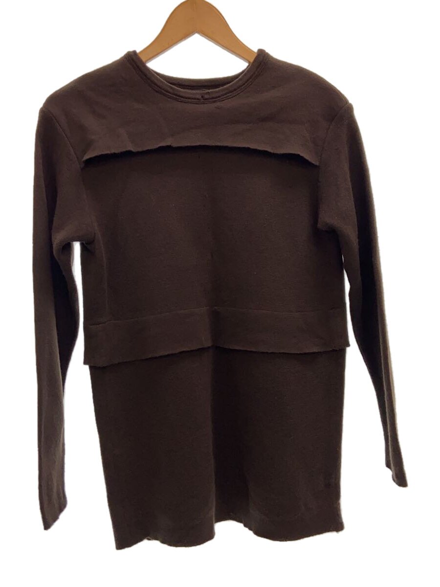 【中古】ISSEY MIYAKE◆筆タグ/ニット・セーター(厚手)/M/ウール/BRW/無地/LI63216/...
