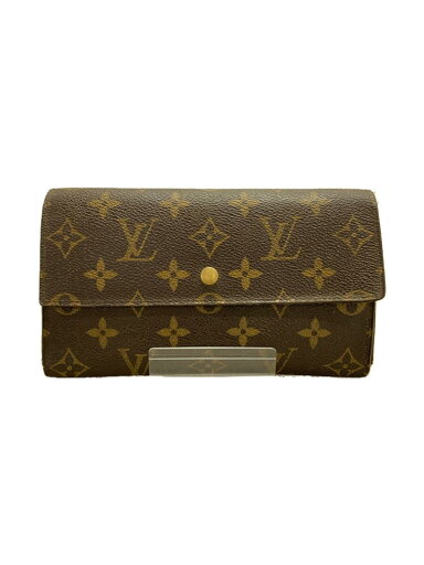 【中古】LOUIS VUITTON◆ポルト・トレゾール・インターナショナル_モノグラム・キャンバス_BRW/PVC/BRW/総柄/メンズ【服飾雑貨他】 【中古】LOUIS VUITTON◆ポルト・トレゾール・インターナショナル_モノグラム・キャンバス_BRW/PVC/BRW/総柄/メンズ【服飾雑貨他】