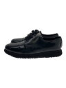 【中古】PRADA◆シューズ/US7/ブラック/レザー【シューズ】
