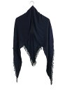【中古】GUCCI◆スカーフ/シルク/NVY/メンズ//【服飾雑貨他】