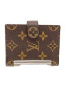 【中古】LOUIS VUITTON◆アジェンダミニ_モノグラム_BRW/--/BRW/総柄/レディース【服飾雑貨他】