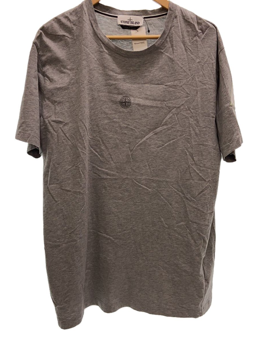Rakuten - 【中古】STONE ISLAND◆Tシャツ/XXL/コットン/GRY/プリント/68152NS90【メンズウェア】