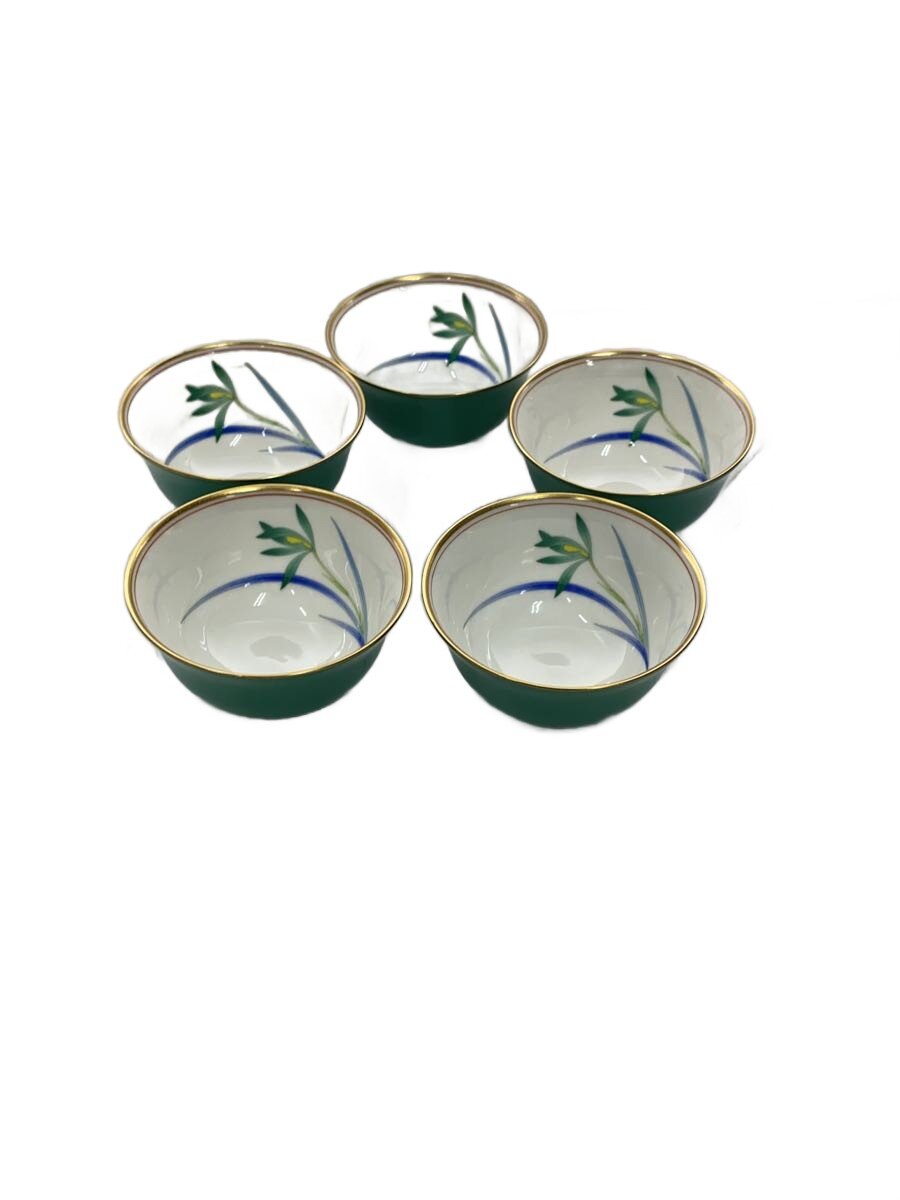 【中古】香蘭社◆湯呑/5点セット/GRN【キッチン用品】