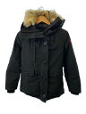 【中古】CANADA GOOSE◆ダウンジャケット/S/ポリエステル/BLK/無地/2300JL【レ ...