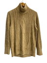 【中古】ABYTS◆22AW/ニット・セーター(薄手)/1/レーヨン/BEG/ABYTS-001/タートルネック【メンズウェア】