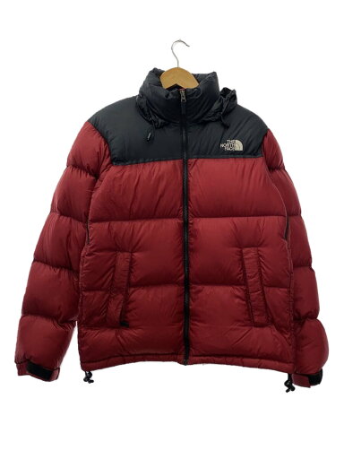 【中古】THE NORTH FACE◆NUPTSE JACKET_ヌプシジャケット/L/ナイロン/RED【メンズウェア】 【中古】THE NORTH FACE◆NUPTSE JACKET_ヌプシジャケット/L/ナイロン/RED【メンズウェア】