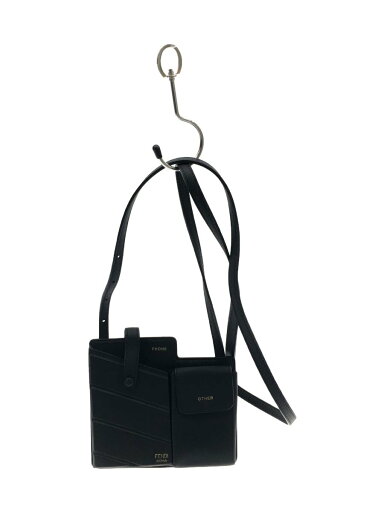 【中古】FENDI◆ハンドバック/レザー/BLK/無地/8BS026//【バッグ】 【中古】FENDI◆ハンドバック/レザー/BLK/無地/8BS026//【バッグ】