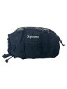 【中古】Supreme◆19AW/WAIST BAG/ウエストバッグ/ナイロン/BLK/無地【バッグ】